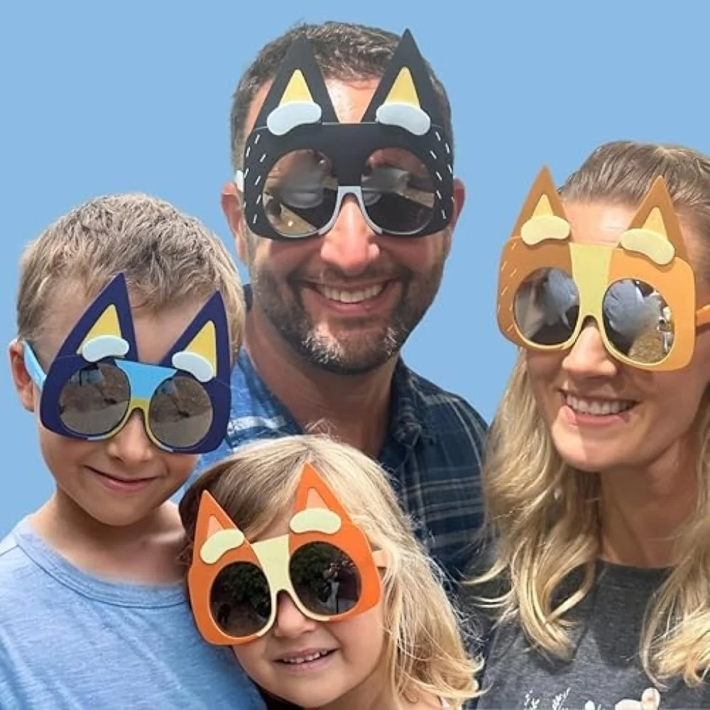 NEW Bluey Lil' Characters Sun-Staches Kids Sunglasses Licensed Character
